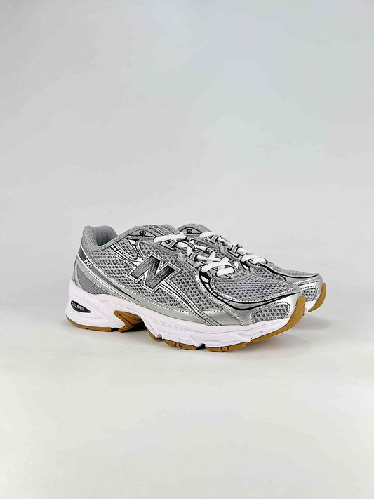 New Balance 740 U740GB2 Silver Grey Black Retro Mesh Sneakers for Women and Men