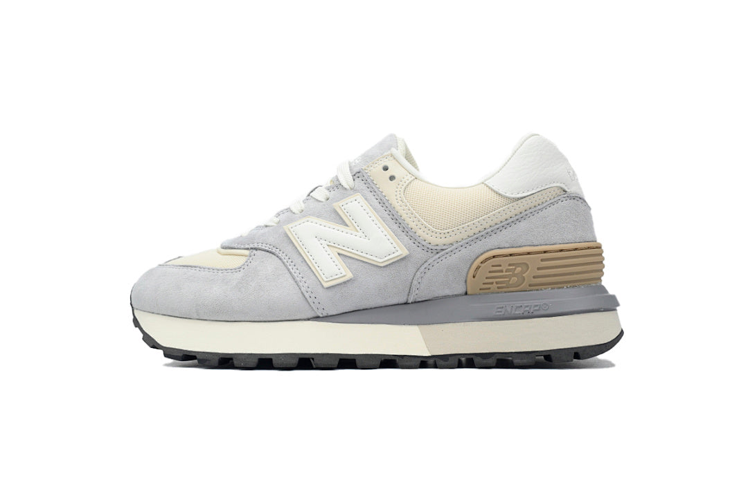 New Balance 574 Legacy U574LGRG Grey White Retro Sneakers | Women's & Men's Casual Shoes