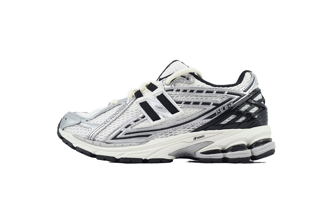 New Balance 1906R M1906RER Women's Men's Silver Metallic Black Retro Sneakers