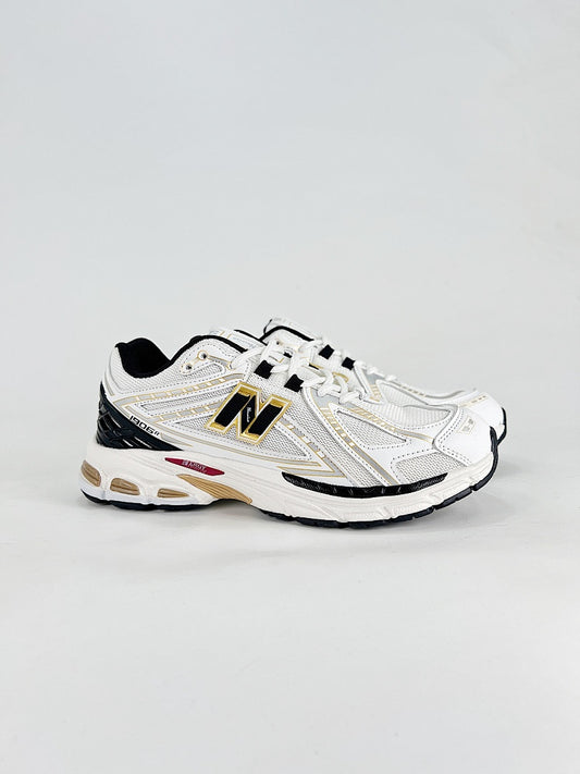New Balance 1906R White Black Gold Womens Mens Retro Mesh Sneakers