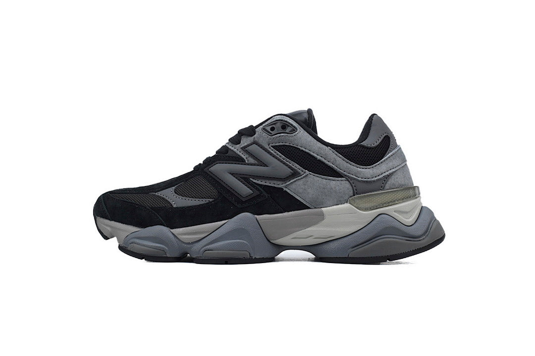 New Balance 9060 Black Castlerock U9060BLK Women's & Men's Retro Chunky Sneakers