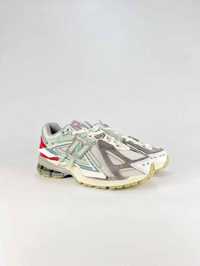 New Balance 1906R U19065DY White Silver Mint Red Retro Sneakers for Women and Men
