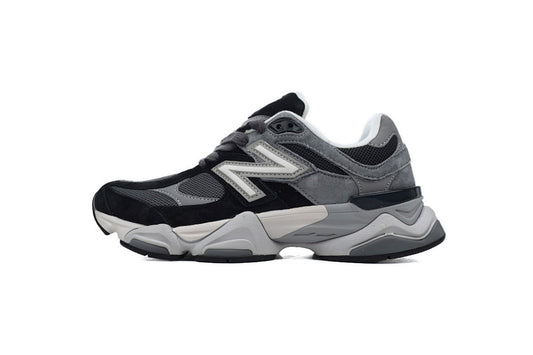 New Balance 9060 'Dark Grey' U9060JBM Women's & Men's Black & Grey Retro Chunky Sneakers
