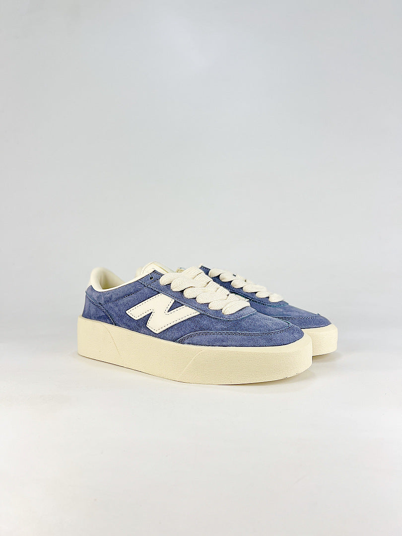 New Balance 750 U7507SP Blue Cream Platform Sneakers Retro Casual Shoes for Women and Men
