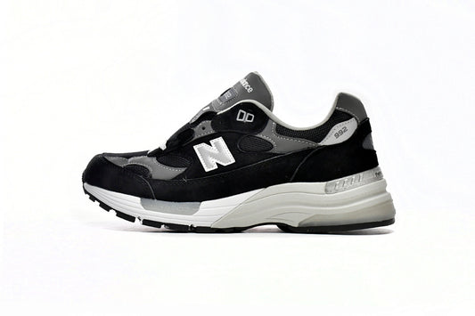 New Balance 992 Black Grey M992EB Retro Sneakers Women Men