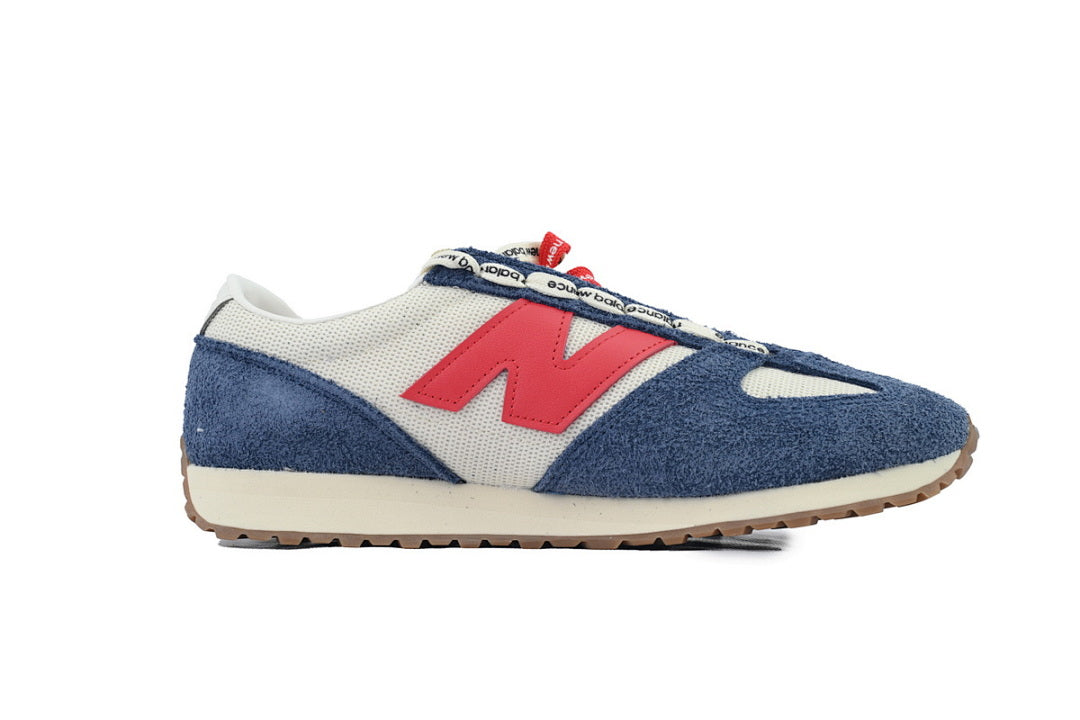 New Balance 471 'White Blue Red' U471AK Retro Suede Running Shoes – Men's & Women's Unisex Sneakers