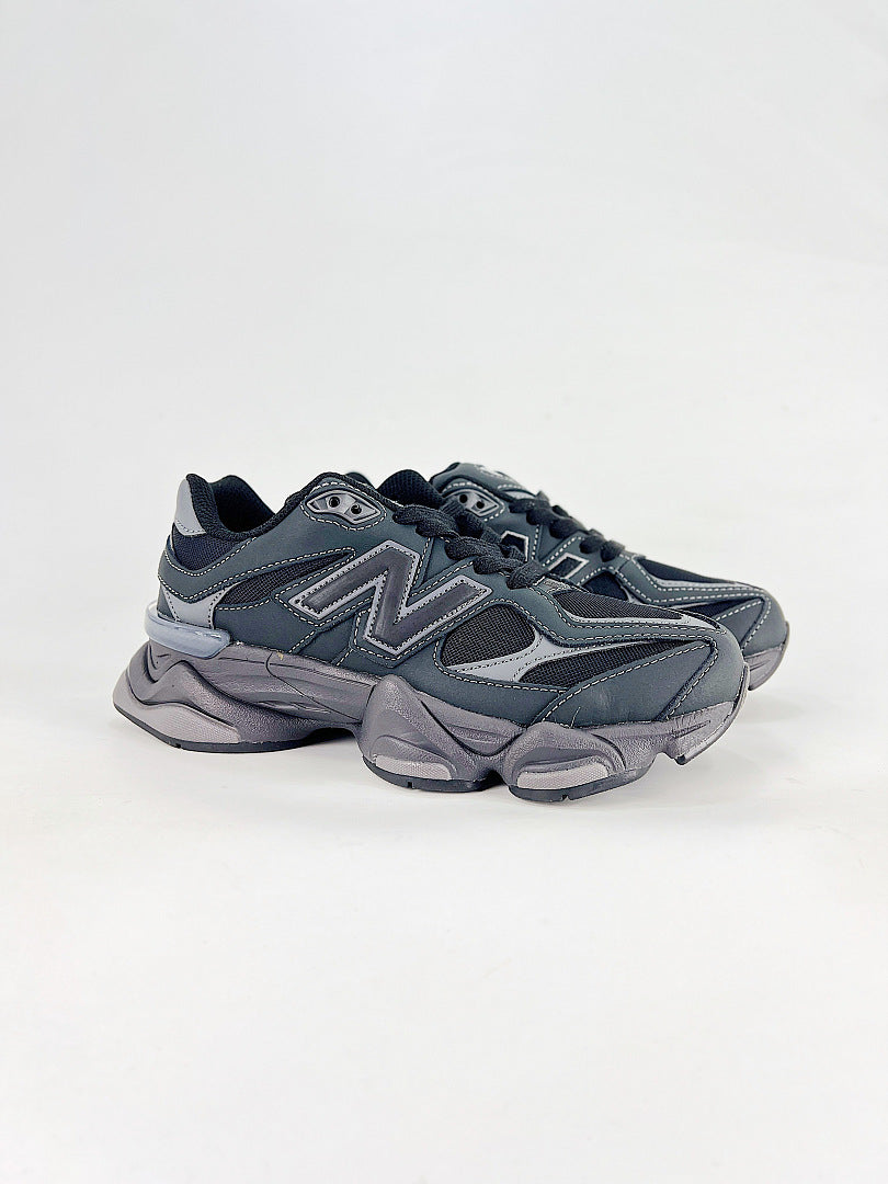 New Balance 9060 U906079e Dark Grey Blue Black Retro Chunky Sneakers for Women and Men