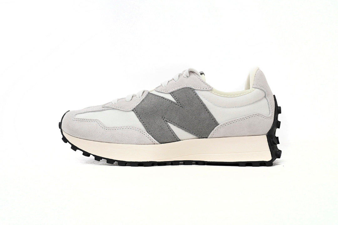 New Balance 327 'Grey White Black' MS327WE Retro Suede Running Shoes – Men's & Women's Unisex Sneakers