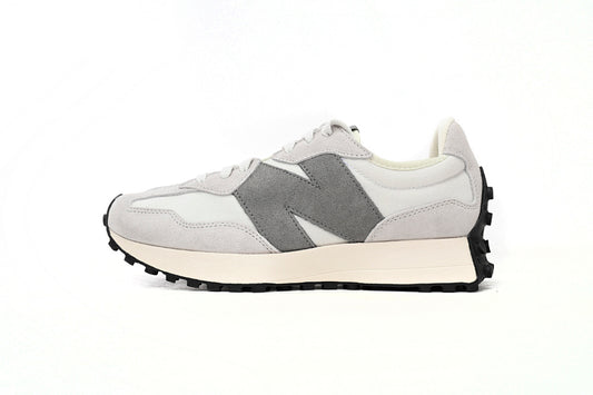 New Balance 327 'Grey White Black' MS327WE Retro Suede Running Shoes – Men's & Women's Unisex Sneakers