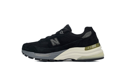 New Balance 992 Black Grey M992BL Retro Sneakers Women Men