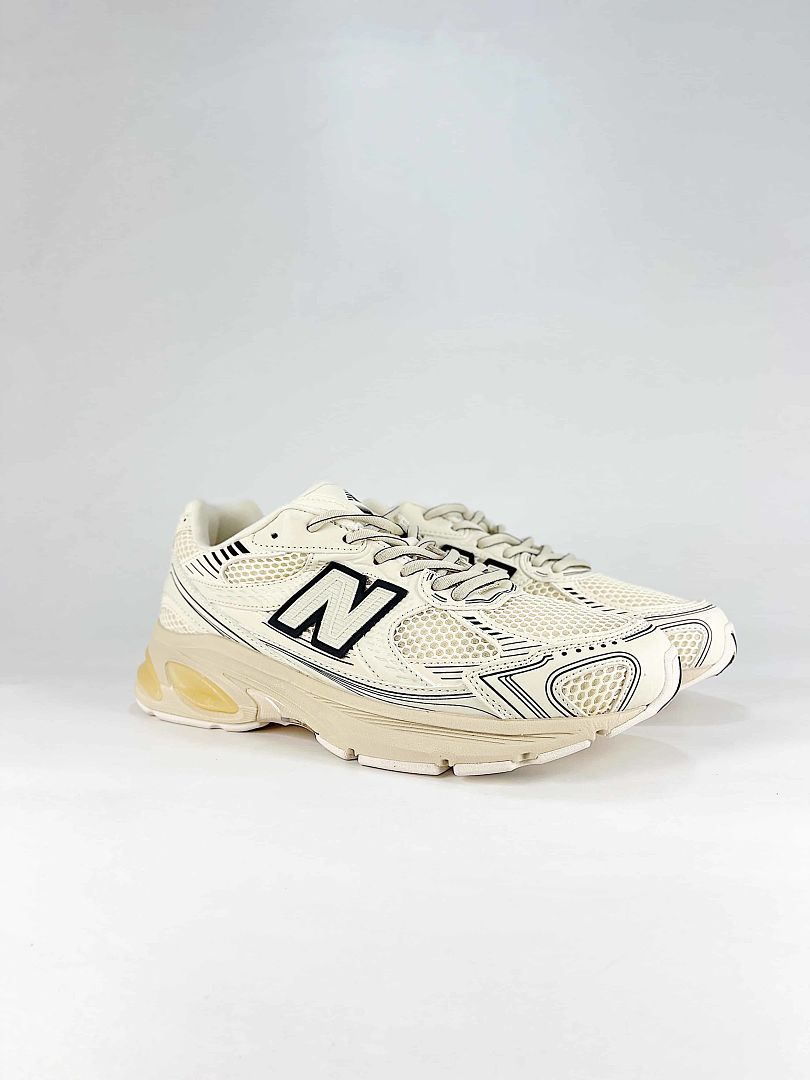 New Balance 2010 U20103SH Cream Black Retro Mesh Sneakers Women Men