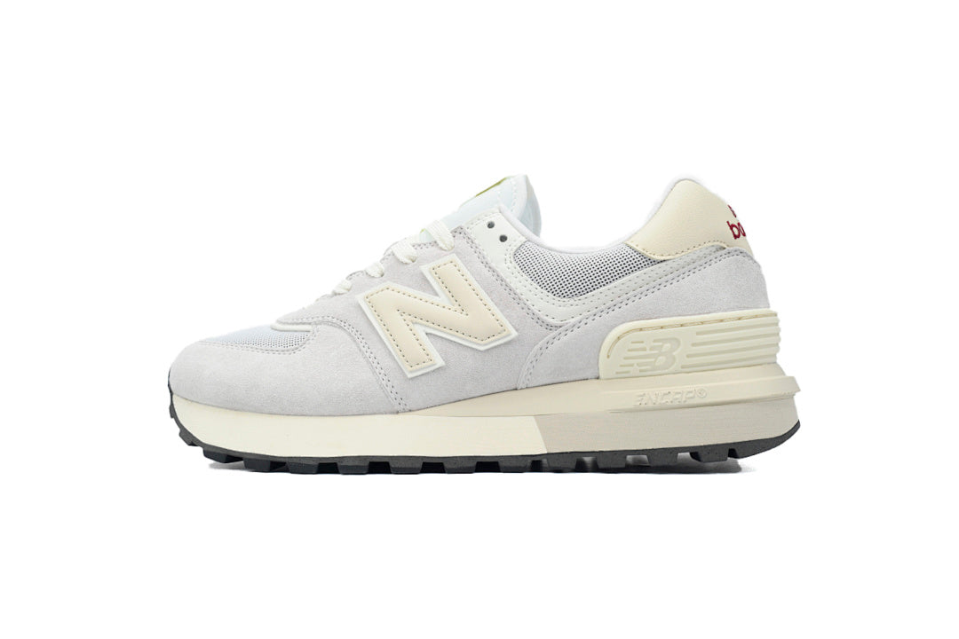New Balance 574 Legacy U574LGE1 Grey Cream Retro Sneakers | Women's & Men's Casual Shoes