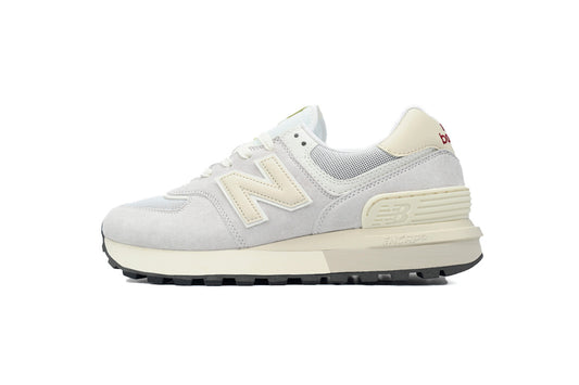 New Balance 574 Legacy U574LGE1 Grey Cream Retro Sneakers | Women's & Men's Casual Shoes