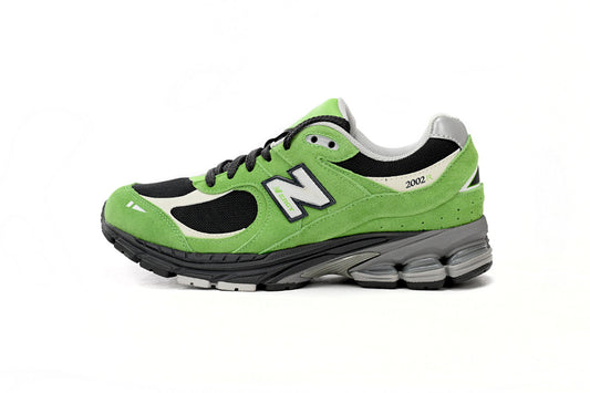 New Balance 2002R M2002RGZ Women's & Men's Green Black Retro Lifestyle Sneakers