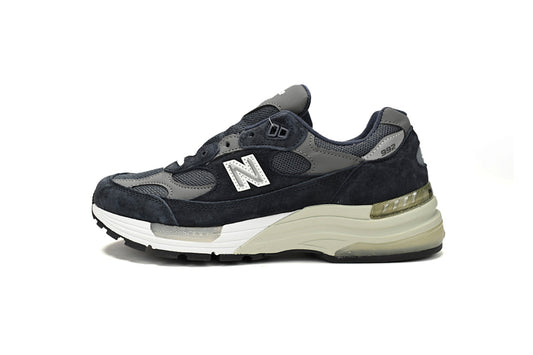 New Balance 992 M992GG Black Grey White Retro Sneakers Women Men