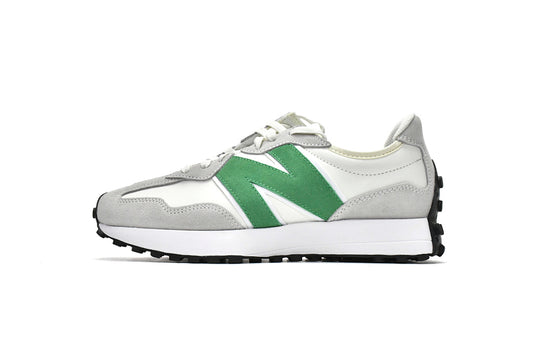 New Balance 327 'White Green' WS327LG Retro Suede Running Shoes – Men's & Women's Unisex Sneakers