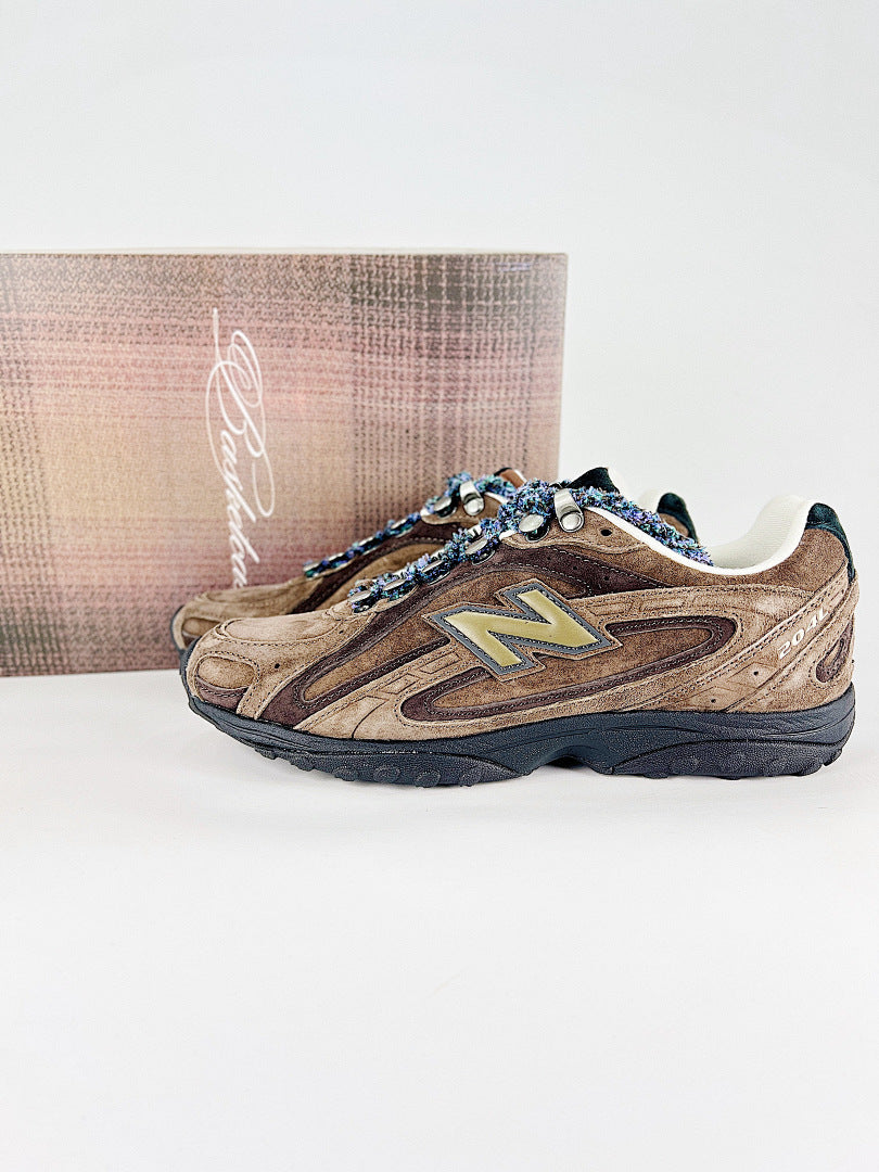 New Balance 204L U204LBc1 Brown Black Womens Mens Retro Low Profile Rope Lace Sneakers