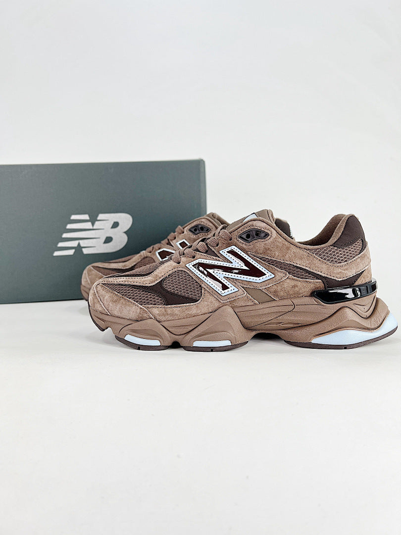 New Balance 9060 U9060622 Brown Mesh Retro Chunky Sneakers for Women and Men