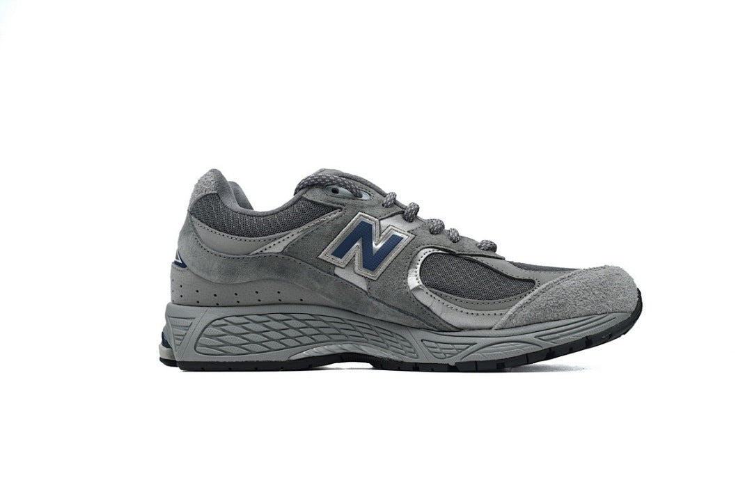New Balance 2002R M2002RHG Grey Indigo Womens Mens Retro Mesh Sneakers