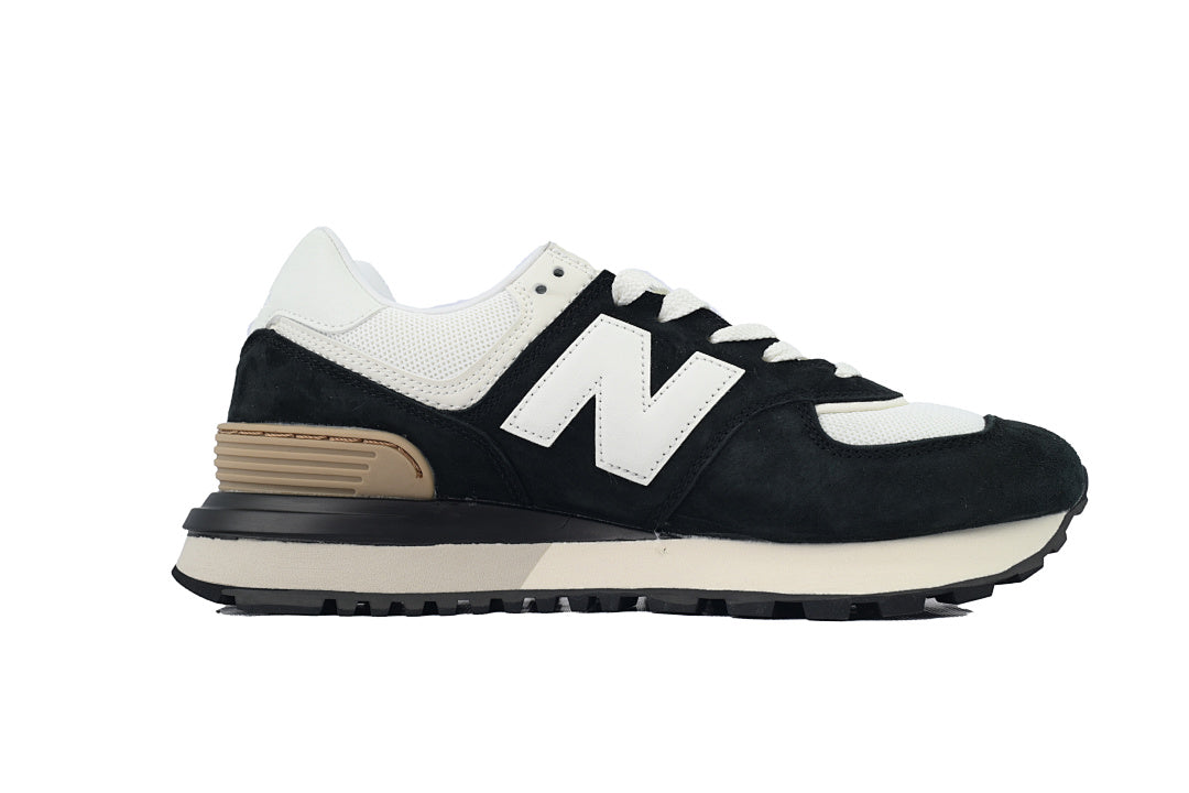 New Balance 574 Legacy U574LGRA Black Angora Retro Sneakers | Women's & Men's Casual Shoes