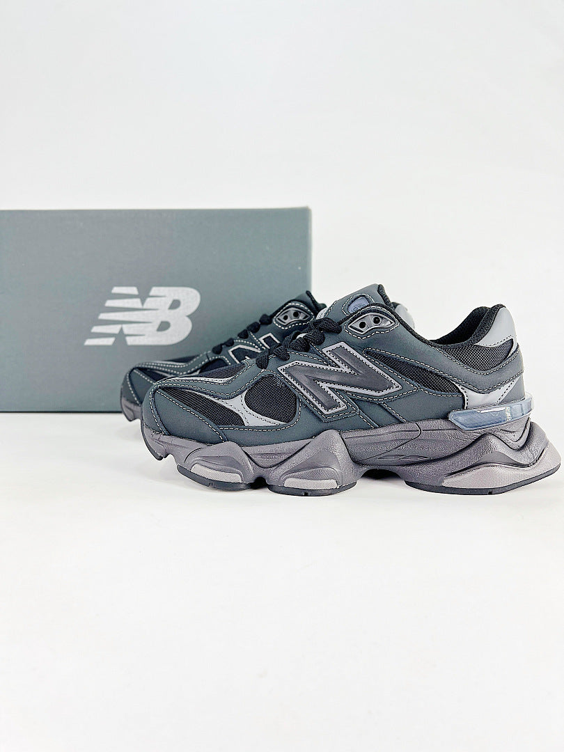 New Balance 9060 U906079e Dark Grey Blue Black Retro Chunky Sneakers for Women and Men