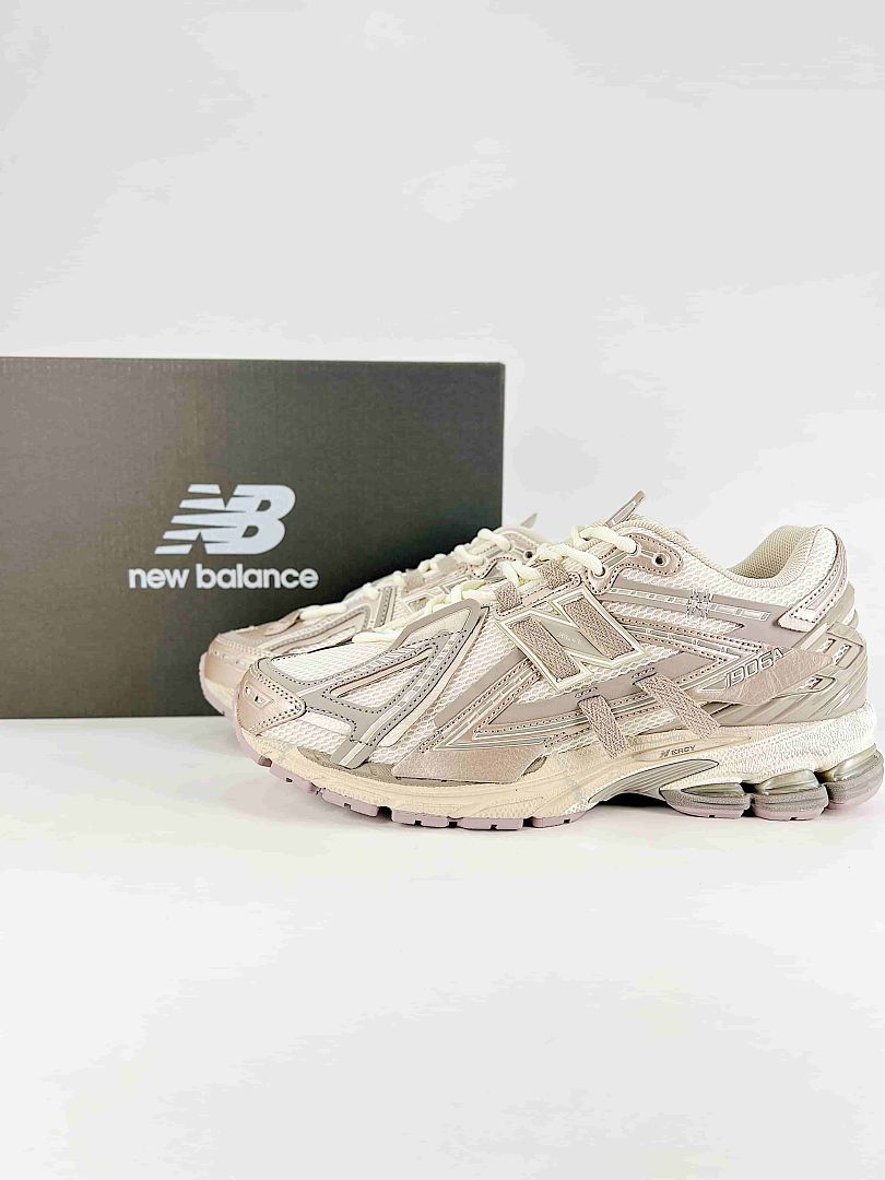 New Balance 1906A Cream Beige Taupe Womens Mens Deconstructed Retro Mesh Sneakers