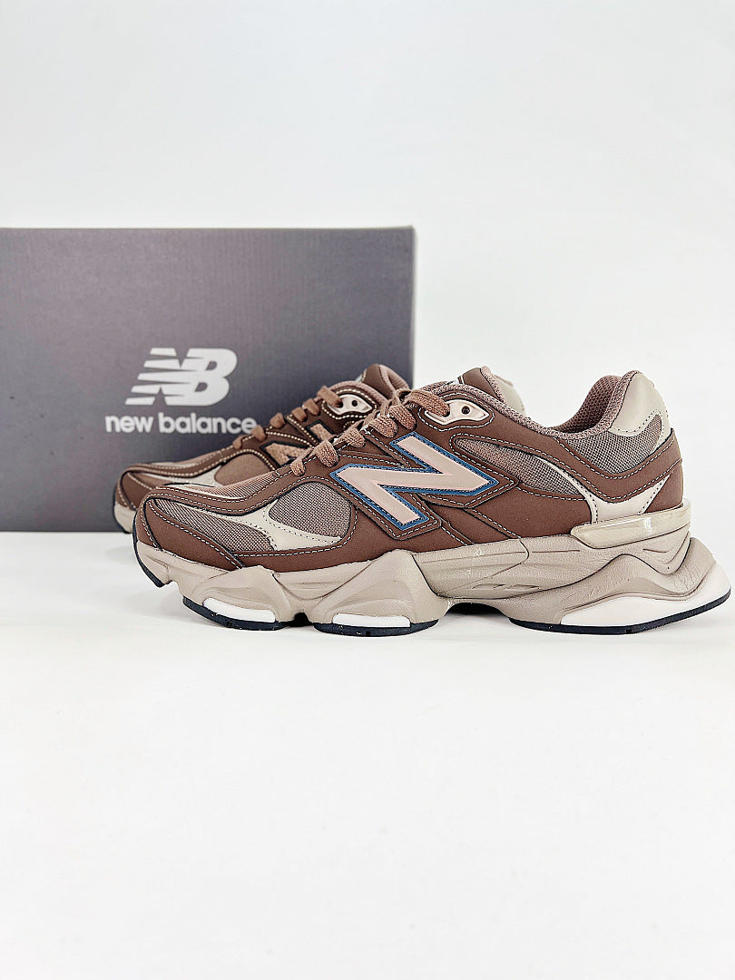 New Balance 9060 U9060493 Brown Taupe Beige Retro Chunky Sneakers for Women and Men