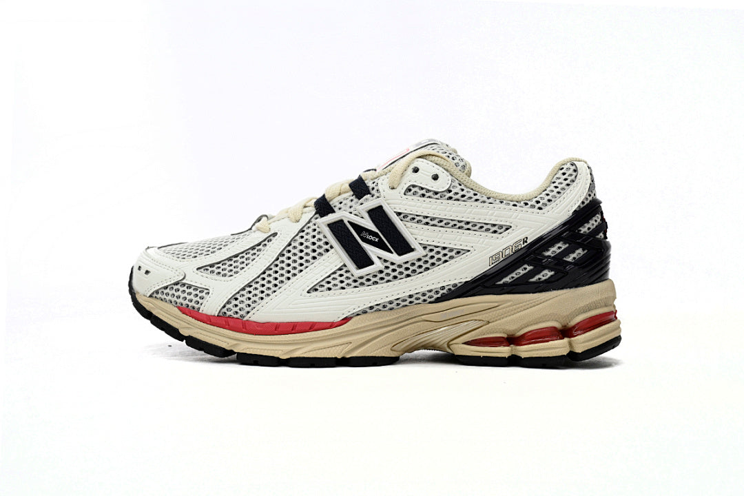 New Balance 1906R M1906RR White Black Red Womens Mens Retro Mesh Sneakers