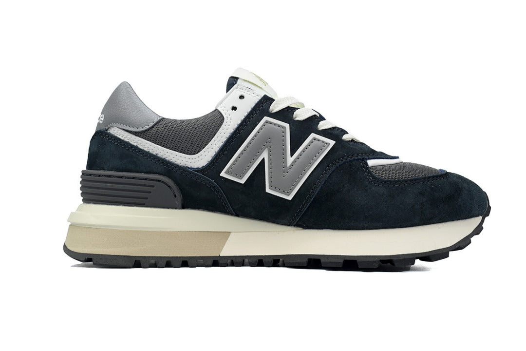 New Balance 574 Legacy U574LGG1 Navy Grey Retro Sneakers | Women's & Men's Casual Shoes