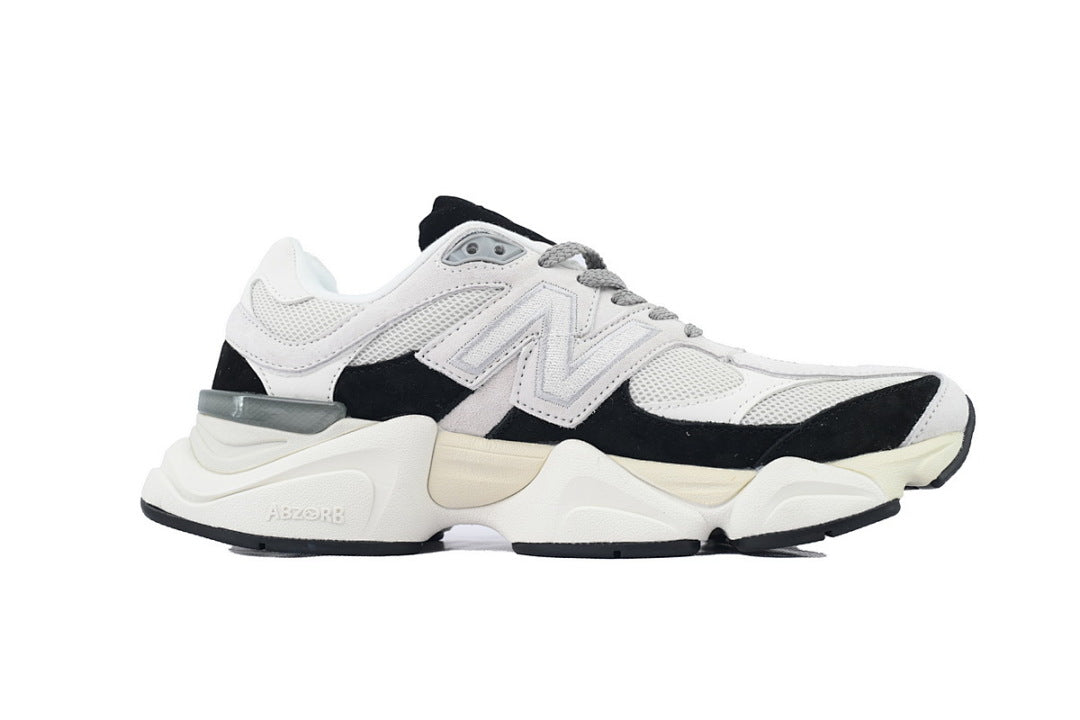 New Balance 9060 'Reflection Black' U9060JBB Women's & Men's Black & White Retro Chunky Sneakers