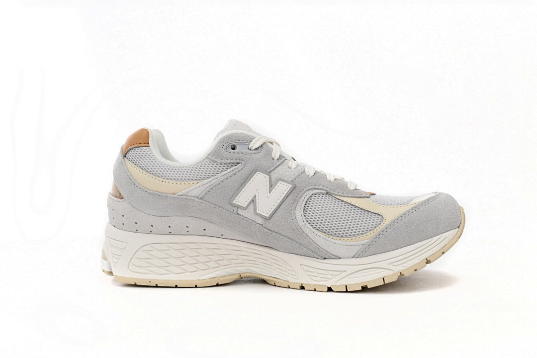New Balance 2002R M2002RSB Light Grey Cream Retro Sneakers Women Men Casual Shoes
