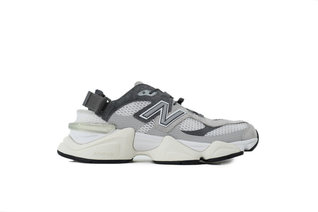 New Balance 9060 U90603FA Summer Raincloud Grey White Chunky Sneaker Sandals Women Men