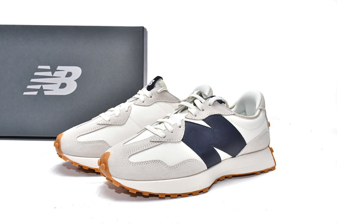 New Balance 327 'Grey Navy' WS327KB Retro Suede Running Shoes – Men's & Women's Unisex Sneakers