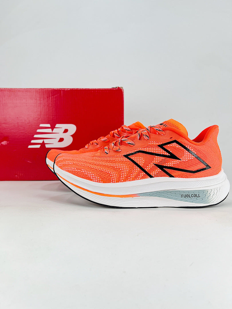 New Balance FuelCell Elite v3 Orange Womens Mens Low Top Running Shoes