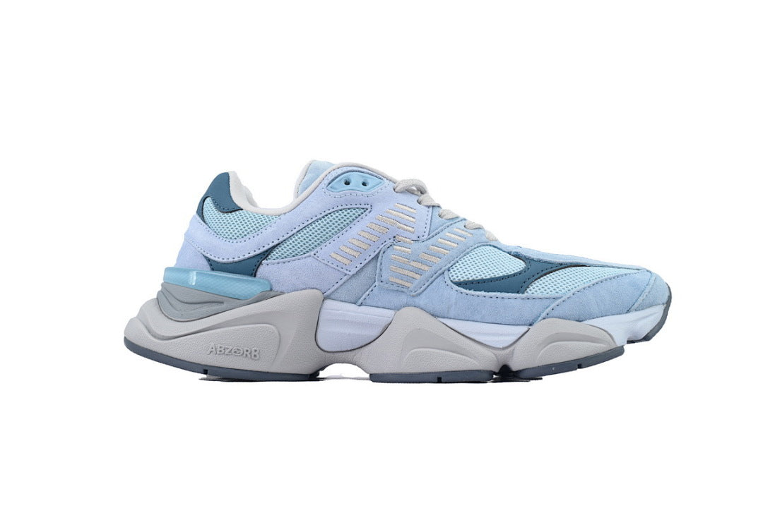 New Balance 9060 Chrome Blue U9060EED Women's & Men's Retro Chunky Sneakers