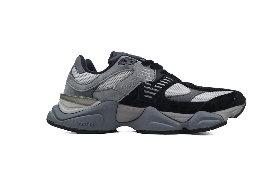 New Balance 9060 Black Castlerock U9060BLK Women's & Men's Retro Chunky Sneakers