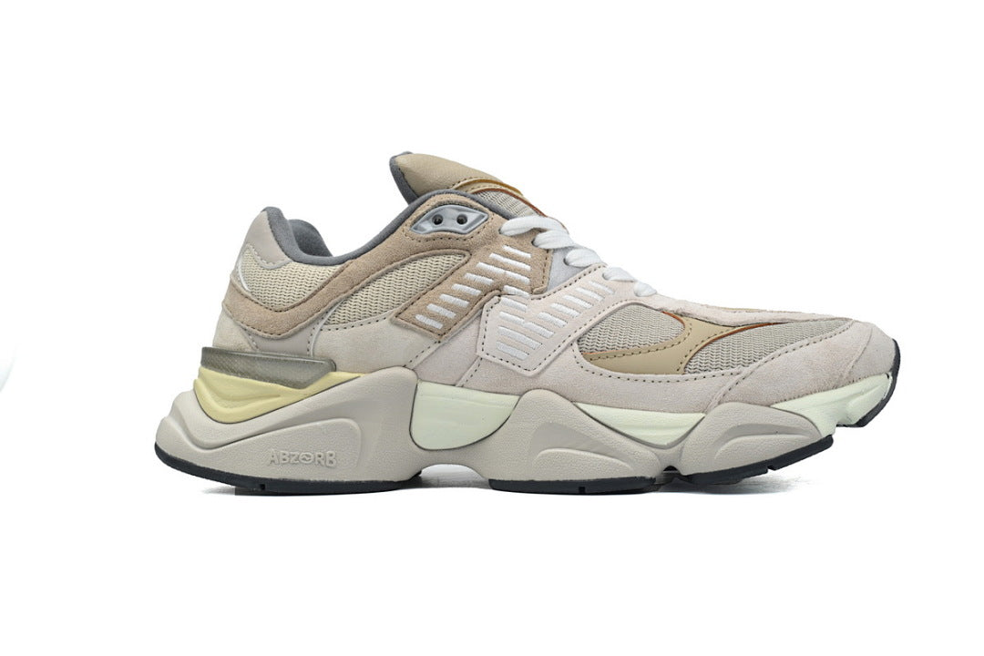 New Balance 9060 'Sea Salt' U9060MAC Women's & Men's Beige Retro Chunky Sneakers
