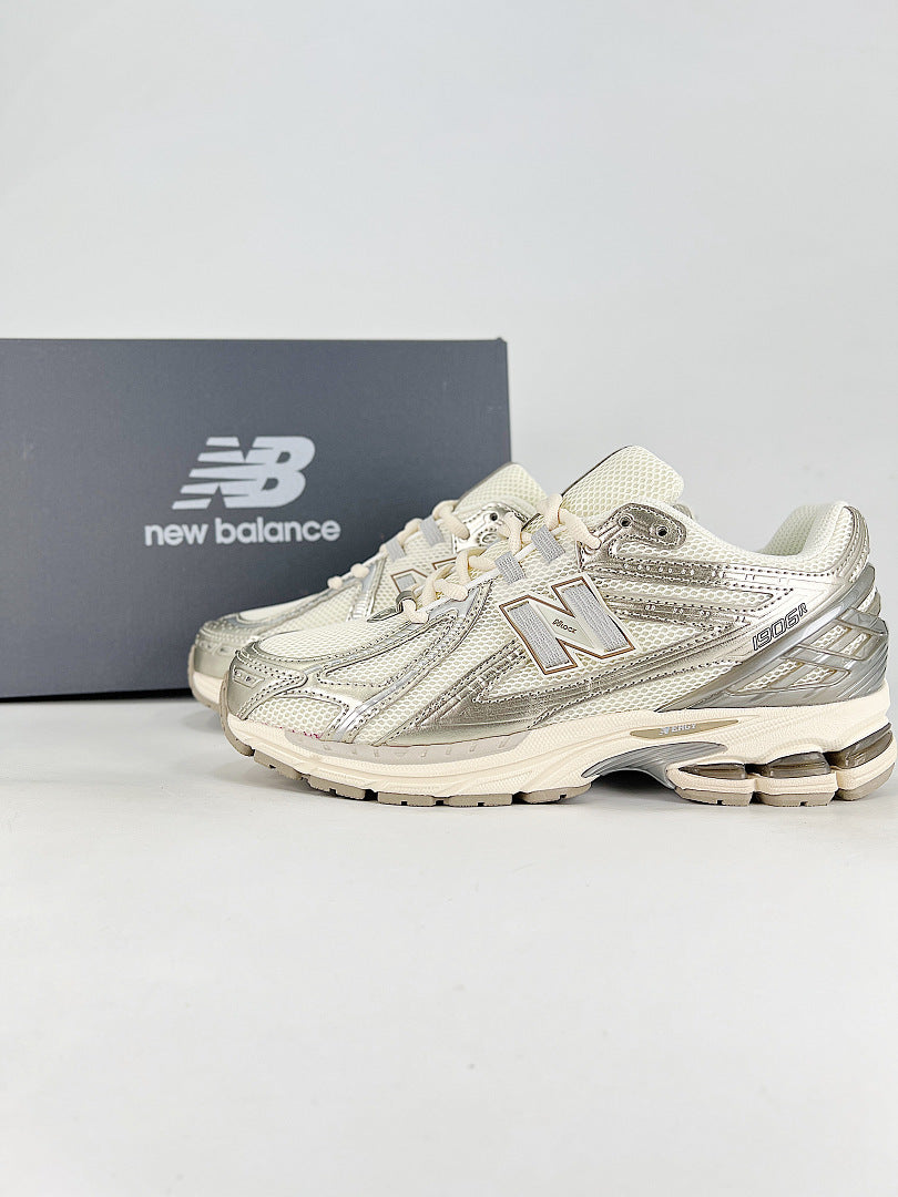 New Balance 1906R U1906RCN Silver Cream Womens Mens Retro Mesh Sneakers