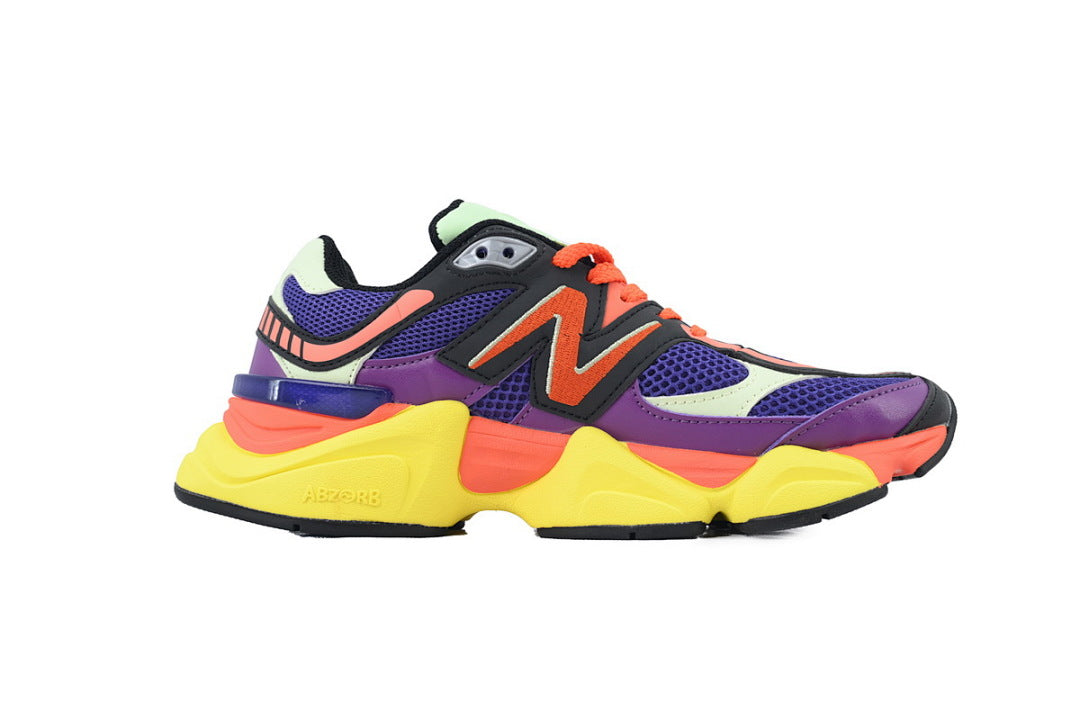 New Balance 9060 'Prism Purple Vibrant Spring' U9060NBX Women's & Men's Multicolor Chunky Sneakers