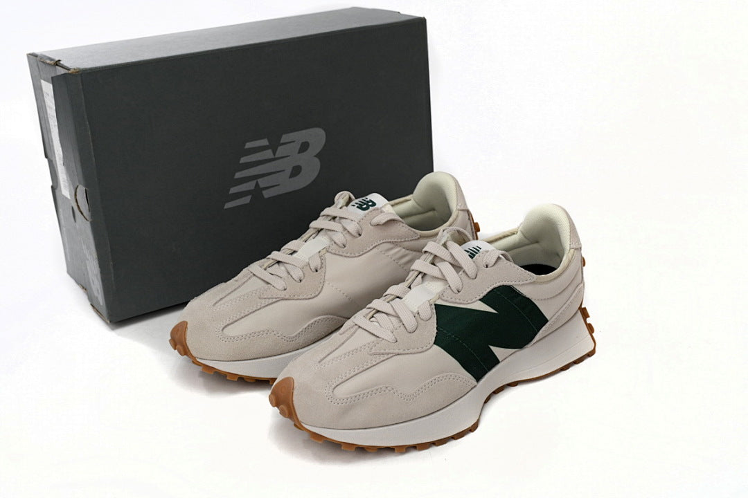 New Balance 327 'Beige Green' MS327HR1 Retro Suede Running Shoes – Men's & Women's Unisex Sneakers