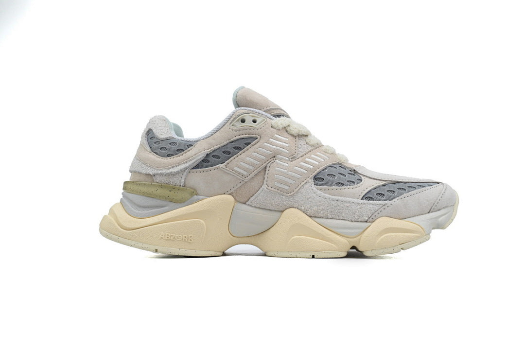 New Balance x Bricks & Wood 9060 U9060BW1 Women's & Men's Grey Green Retro Chunky Sneakers