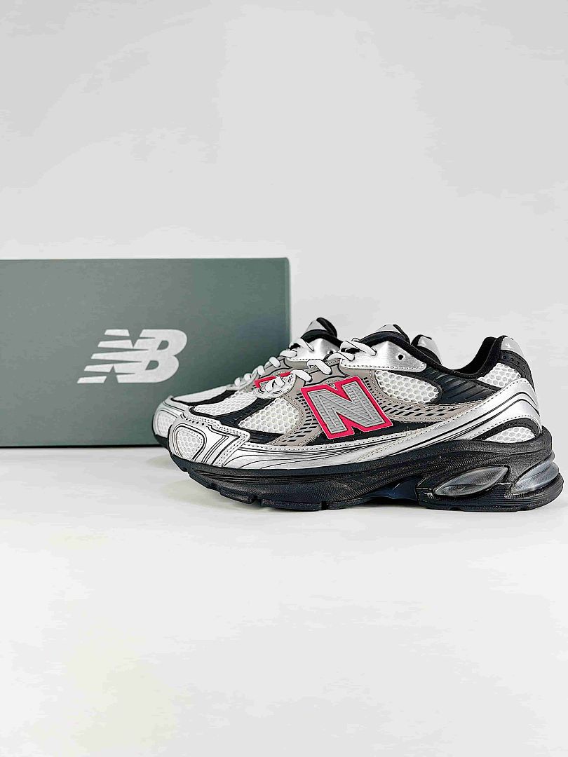 New Balance 2010 U2010203 Silver Black Pink Retro Sneakers Women Men