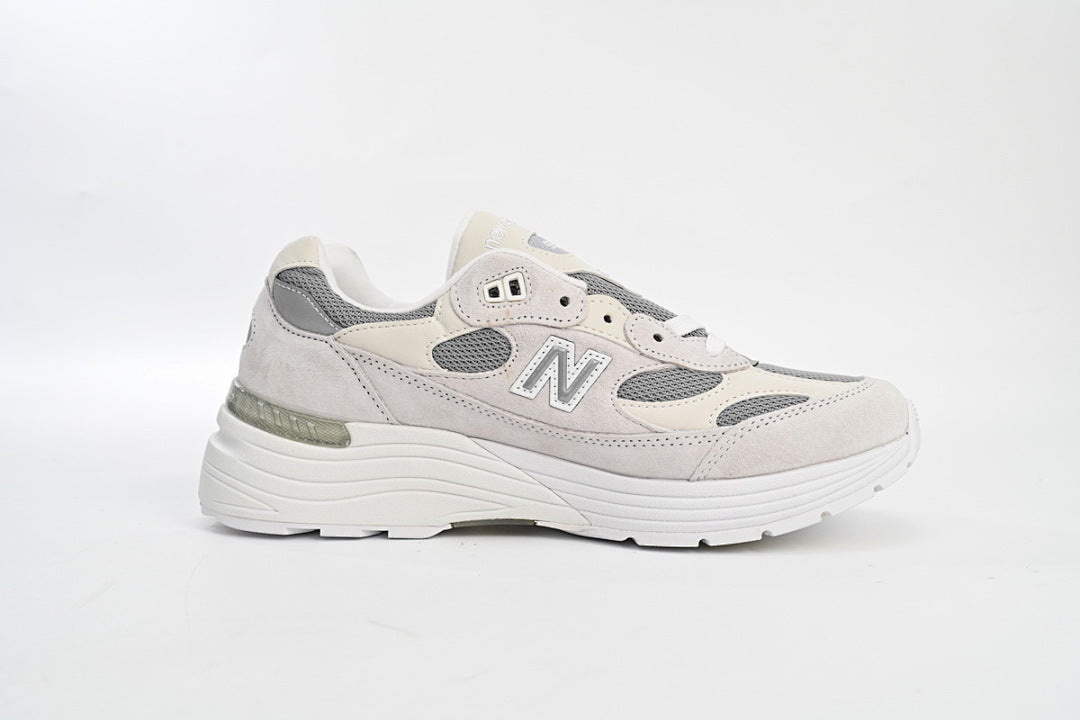 New Balance 992 M992NC Off White Grey Retro Sneakers Women Men
