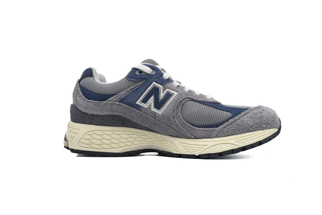 New Balance 2002R M2002REL Castlerock Navy Womens Mens Retro Mesh Sneakers