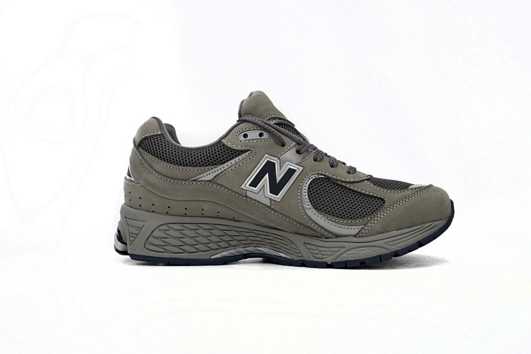 New Balance 2002R M2002RA Grey Silver Womens Mens Retro Mesh Sneakers