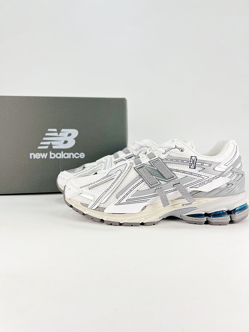 New Balance 1906 U190643N White Silver Grey Womens Mens Retro Deconstructed Mesh Sneakers