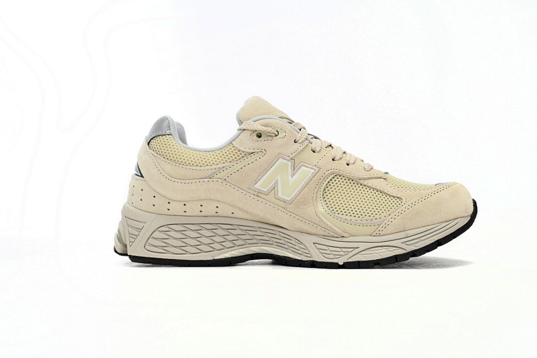 New Balance 2002R Beige Cream Women's & Men's Retro Lifestyle Sneakers