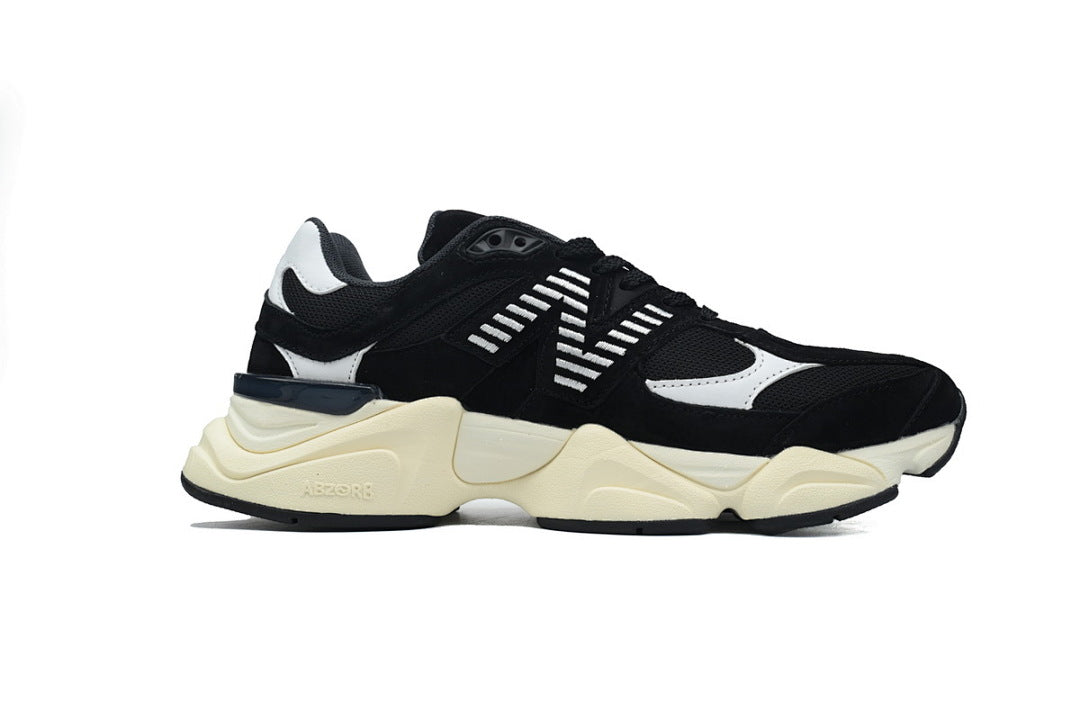 New Balance 9060 Black & White U9060AAA Women's & Men's Retro Chunky Sneakers