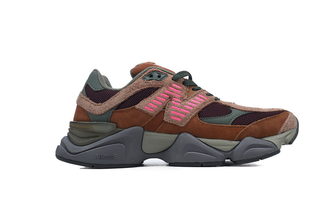 New Balance 9060 Burgundy Pink U9060BUR Women's & Men's Retro Chunky Sneakers