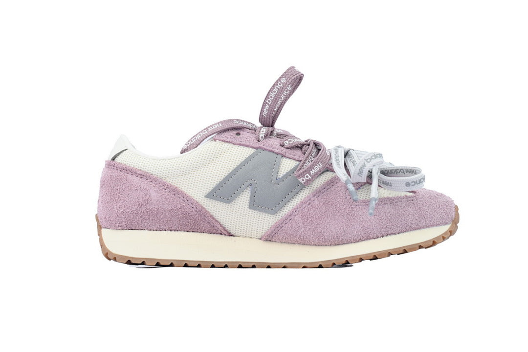 New Balance 471 'Beige Purple' U471AL Retro Suede Running Shoes – Men's & Women's Unisex Sneakers